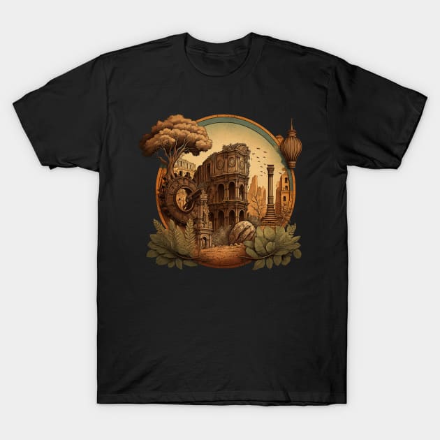 Ancient Rome - Alternative Roman Steampunk History T-Shirt by Styr Designs